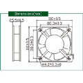 AC 220V 110mm Cooling Fan